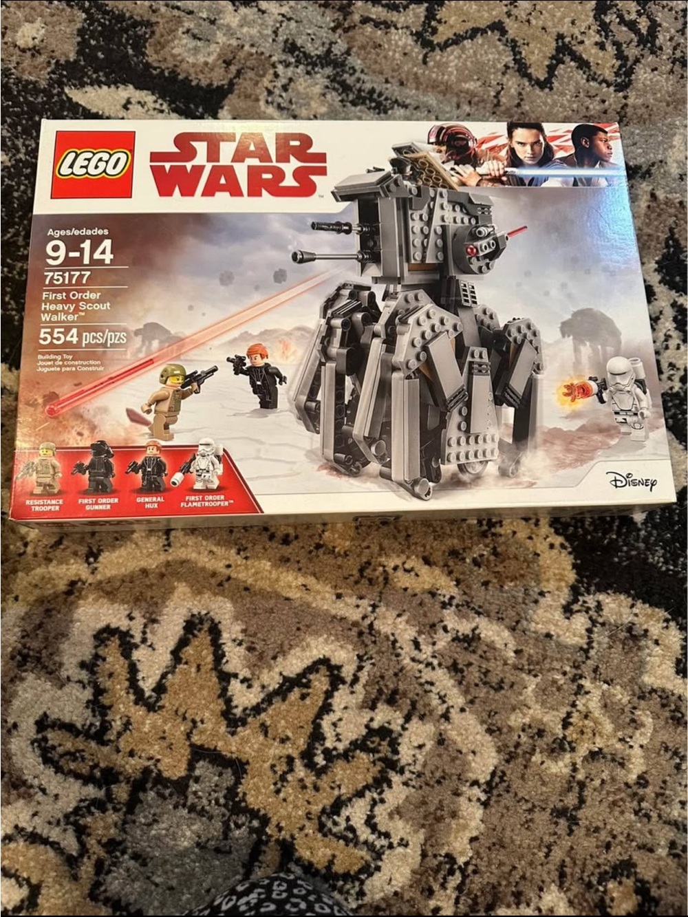 Lego Star Wars Heavy Scout Walker Set - Gray
